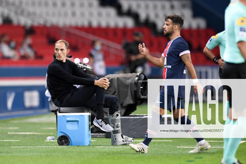 THOMAS TUCHEL (ENTRAINEUR PSG) FOOTBALL : Paris SG vs Marseille - Ligue 1 Uber Eats - 13 09 2020 FEP Panoramic