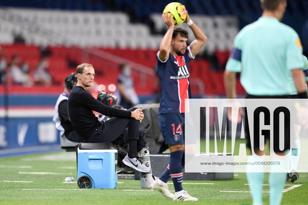 THOMAS TUCHEL (ENTRAINEUR PSG) FOOTBALL : Paris SG vs Marseille - Ligue 1 Uber Eats - 13 09 2020 FEP Panoramic