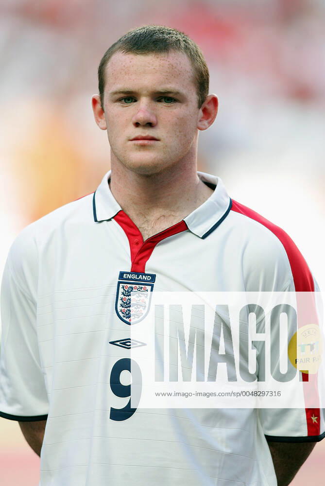 Wayne Rooney England & Everton FC England V France Euro 2004 Estadio Da Luz, Lisbon, Portugal 13 June 2004