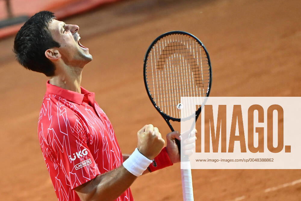 KW39 Photo Alfredo Falcone - LaPresse 21 09 2020 Roma (Italy) Tennis men s final Novak Djokovic (SRB) vs Diego Schwartzman (ARG) Internazionali BNL d Italia 2020 In the pic:Novak Djokovic