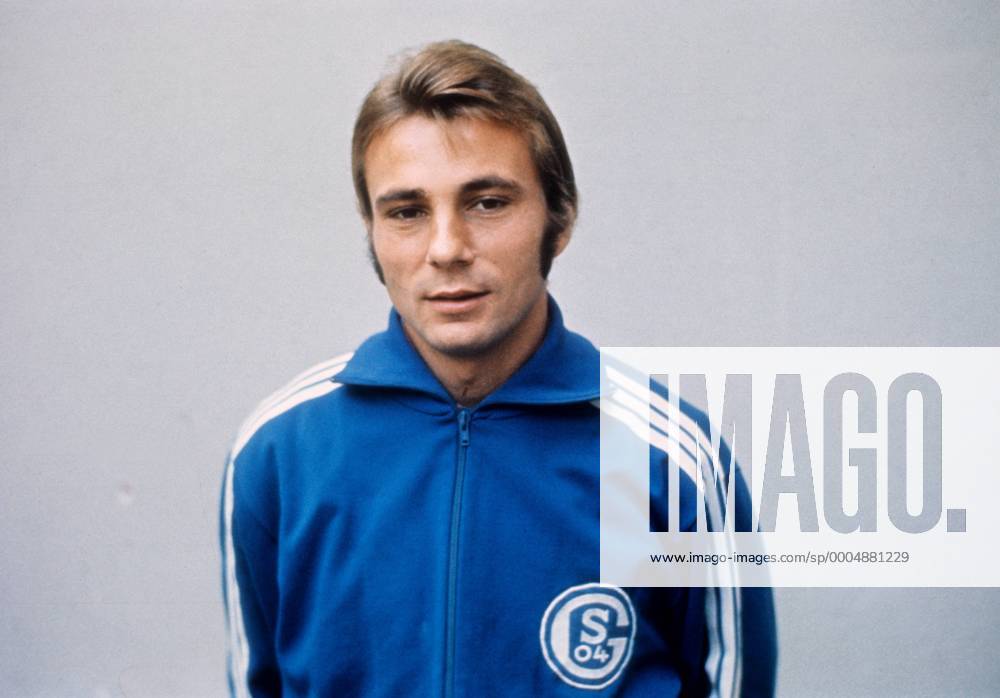 Reinhard Stan Libuda (FC Schalke 04) Fußball 1. BL Herren Saison 1970 1971, Porträt Gelsenkirchen