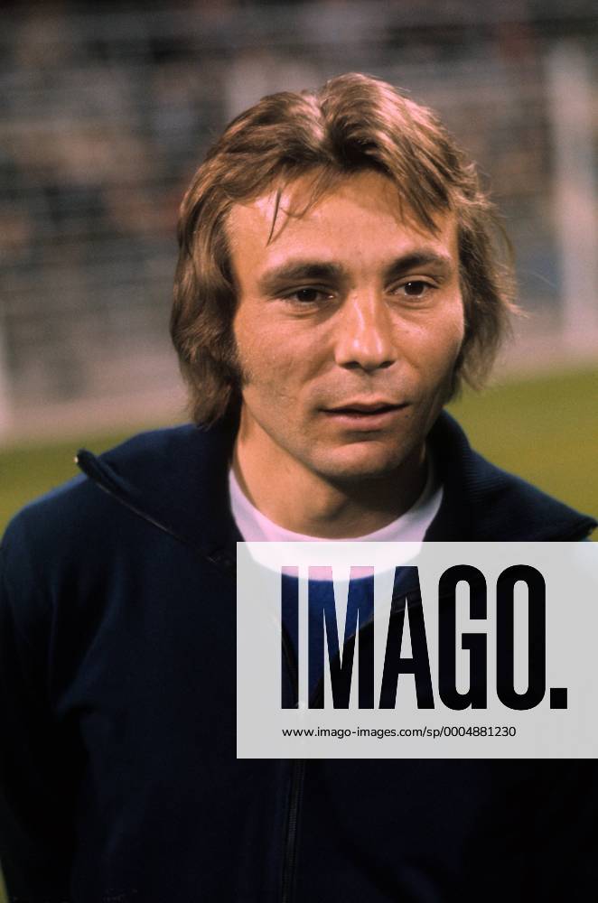 Reinhard Stan Libuda (FC Schalke 04) Fußball 1. BL Herren Saison 1974 1975, Porträt Gelsenkirchen