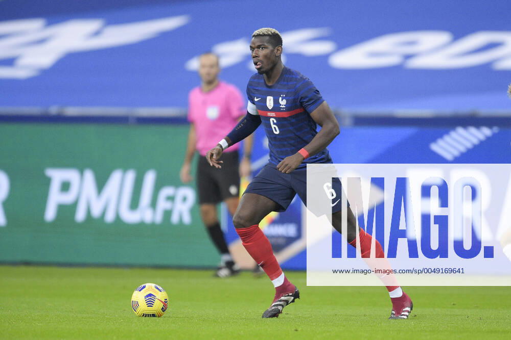 Paul Pogba (France) FOOTBALL : France vs Finlande - Match Amical - stade de France - 11 11 2020 JBAutissier Panoramic