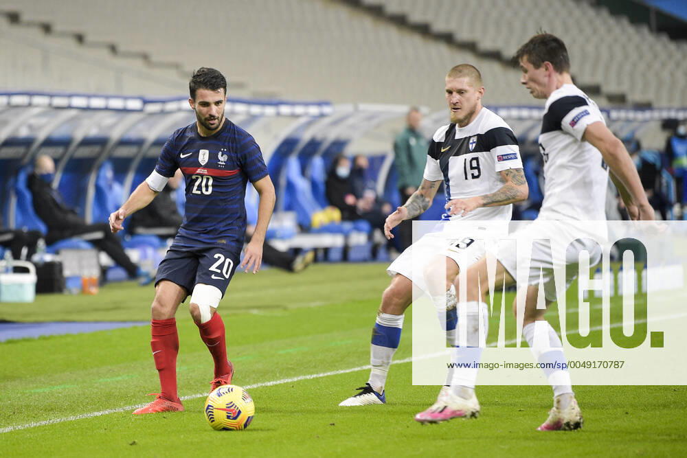 Leo Dubois (France) FOOTBALL : France vs Finlande - Match Amical - stade de France - 11 11 2020 JBAutissier Panoramic