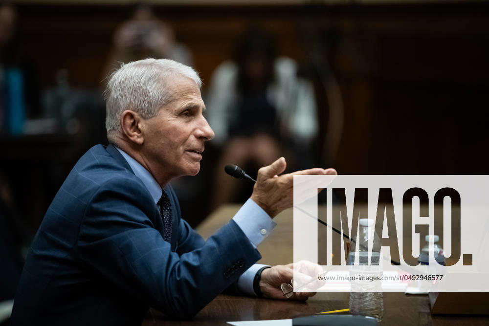 Dr. Anthony Fauci testifies to House committee on coronavirus Dr. Anthony Fauci, former Director of the National Institute of Allergy and Infectious Diseases, testifies before the House Select Committee on the Coronavirus, Washington, DC, June 3, 2024. Fauci was to many, the public face of government response to the coronavirus and a frequent target of Republican lawmakers ire arising from the shutdown. Washington DC United States