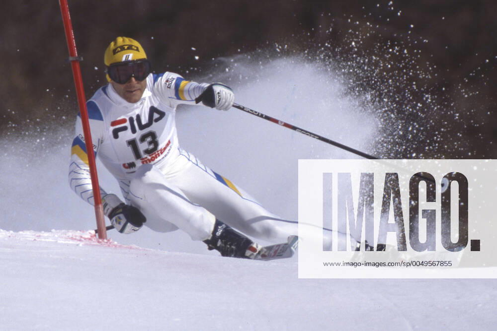 Ingemar STENMARK, SWE, Schweden, Ski Alpin, Skirennlaeufer, Aktion, Riesenslalom, bei der Alpinen Ski Weltmeisterschaft in Crans Montana, Schweiz, am 4.2.1987, Â