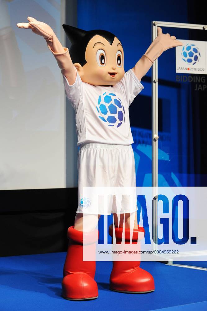 Press conference of 2018 2022 FIFA World cup Japan bid committee at JFA House, Tokyo, Japan. (2009100815115415) o0 Einzelbild Freisteller Objekte Maskottchen