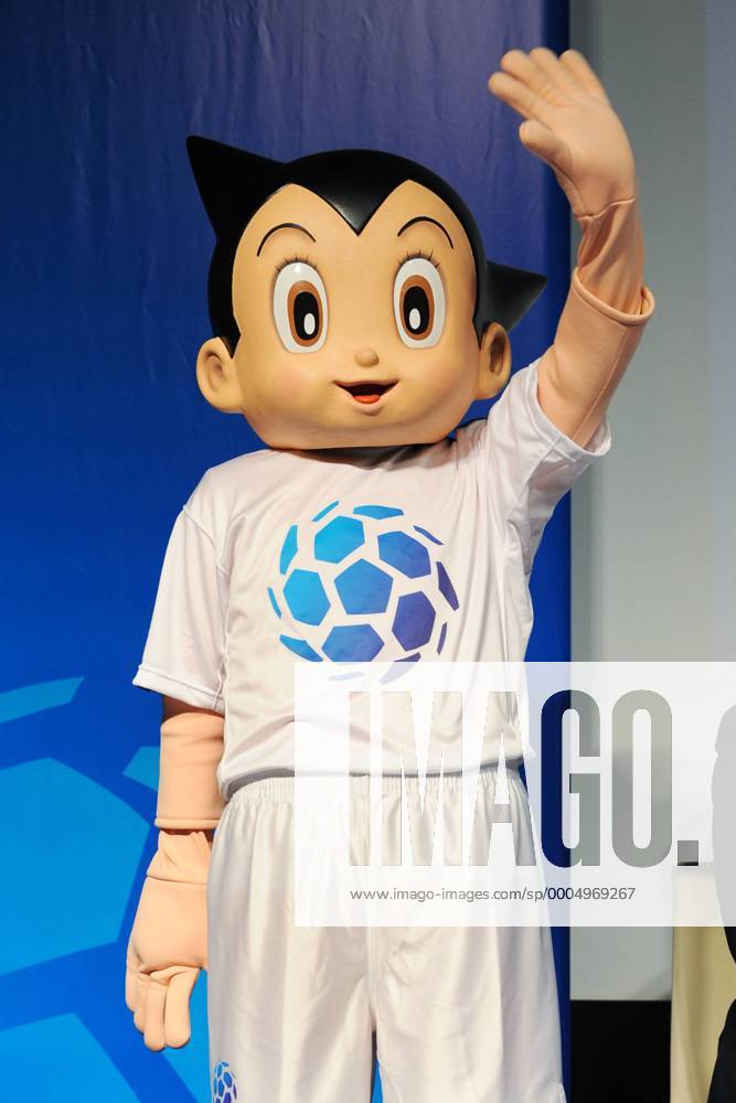 Press conference of 2018 2022 FIFA World cup Japan bid committee at JFA House, Tokyo, Japan. (2009100815120287) o0 Maskottchen Objekte Einzelbild