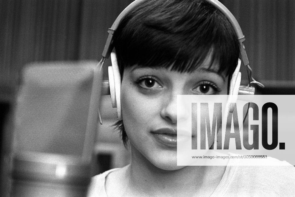 Nina Hagen (GER Sängerin) im DDR-Rundfunkstudio
