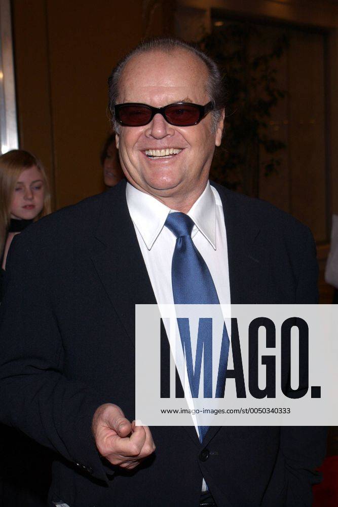 Schauspieler Jack Nicholson (USA) anlässlich der Filmpremiere von -Somethings Gotta Give- in Westwood