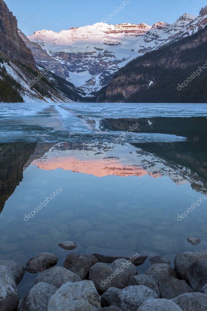 Lake Louise in Banff National Park. Alberta, Canada.