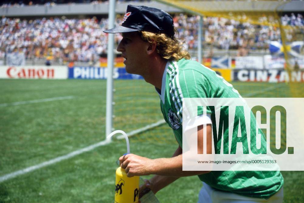 Andreas Brehme (BR Deutschland) Fußball WM Herren WM Finale 1986, Länderspiel, Nationalteam Einzelbild Mexiko City