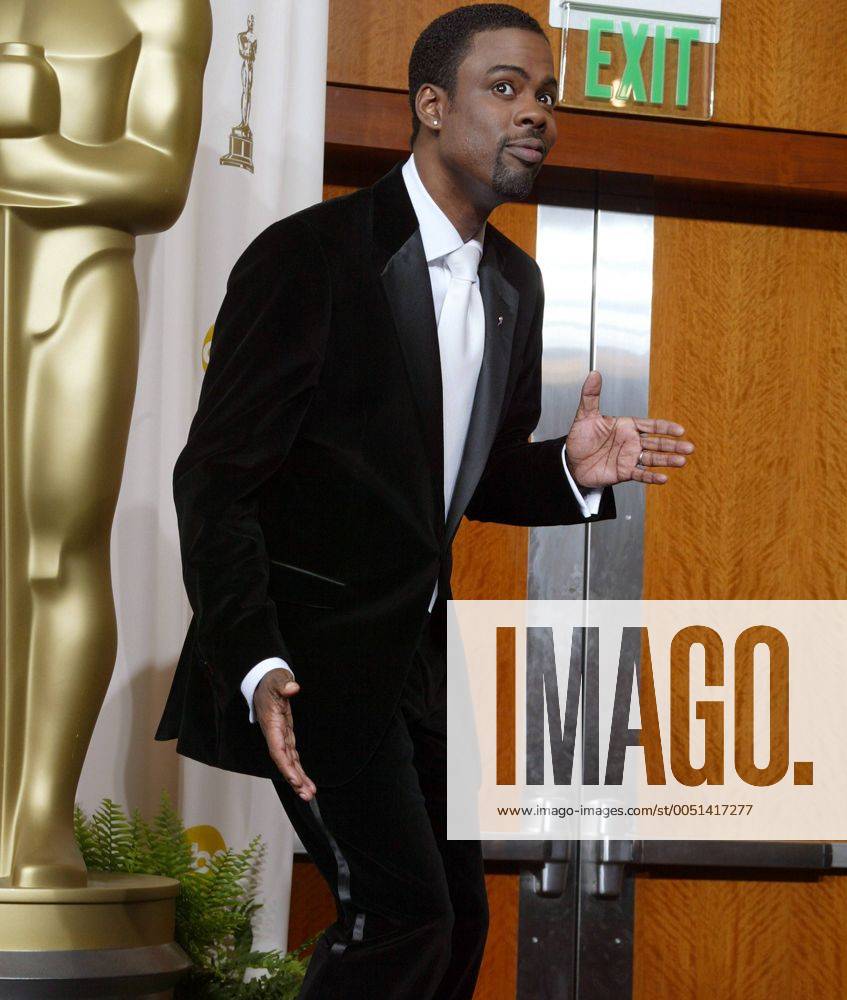 Schauspieler Chris Rock (USA) albert herum anlässlich der 77. Academy Awards in Los Angeles - (lap20050227228)