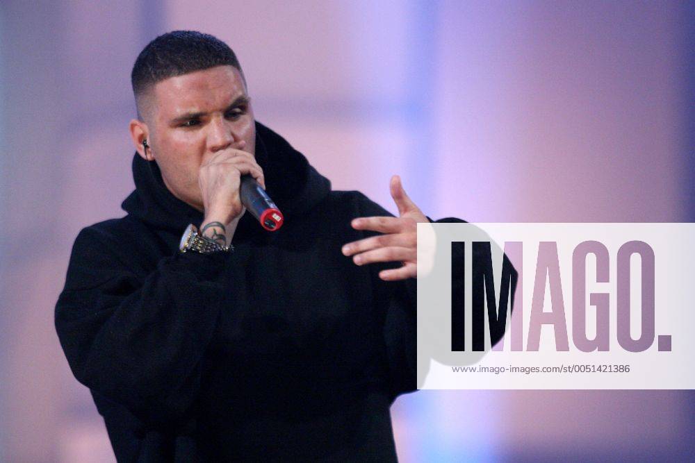 Rapper Fler (GER) anlässlich der RTL II Show - The Dome 39 - in Leipzig