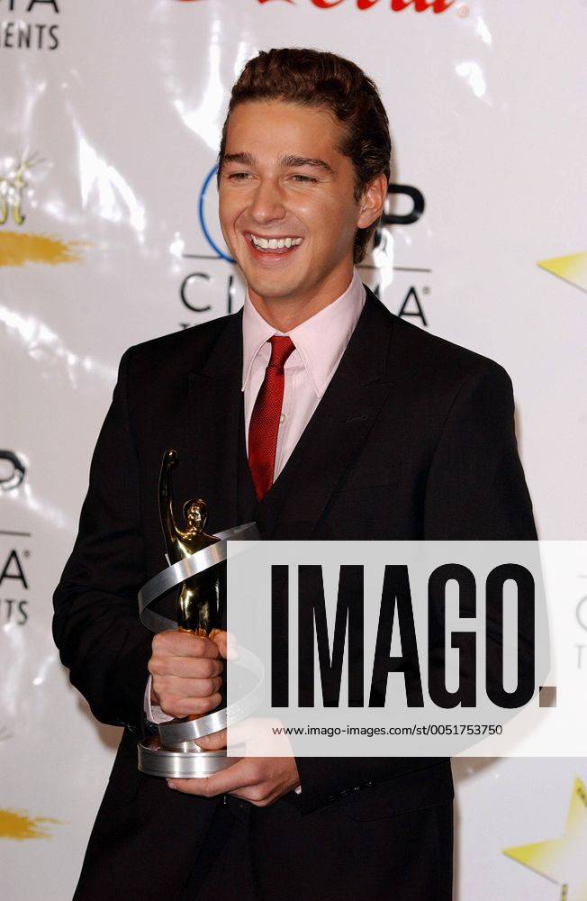 Schauspieler Shia LaBeouf (USA) anlässlich der - ShoWest 2007 closing Night Awards Gala - in Las Vegas