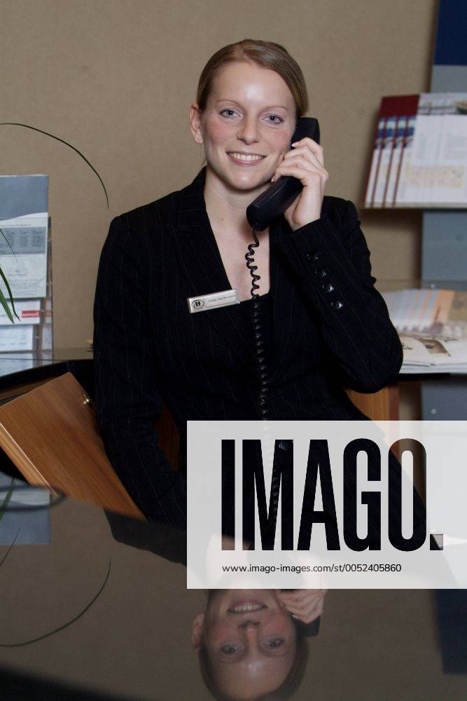 Hotelfachfrau Odile Heidemann (Super-Azubi) anlässlich eines Fotoshootings in Berlin