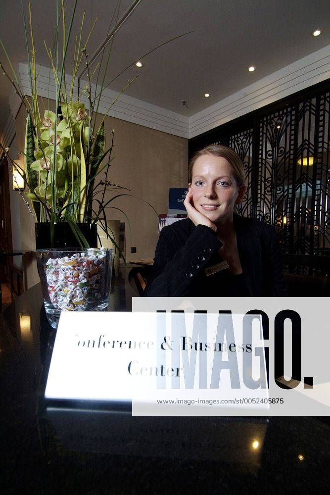 Hotelfachfrau Odile Heidemann (Super-Azubi) anlässlich eines Fotoshootings in Berlin