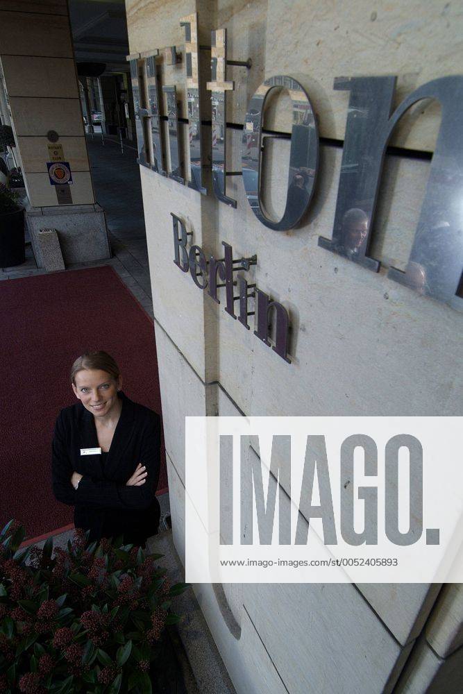 Hotelfachfrau Odile Heidemann (Super-Azubi) anlässlich eines Fotoshootings in Berlin