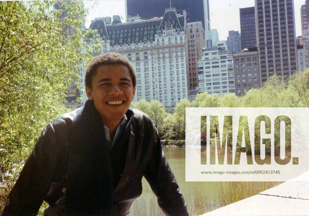 Barack Hussein Obama während seiner Studentenzeit in New York - WAX20080220712