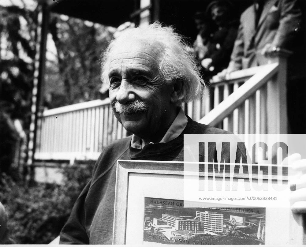 Sep 15, 1950; Princeton, NJ, USA; Professor ALBERT EINSTEIN living a quiet and peaceful life at Princeton. Albert Einstein aka Yousuf Karsh Albert Einstein (March 14, 1879 Ð April 18, 1955) was a German theoretical physicist regarded as the greatest scientist of the 20th century. He proposed the theory of relativity and made contributions to the development of quantum mechanics, statistical mechanics, and cosmology. He was awarded the 1921 Nobel Prize for Physics for his explanation of the photoelectric effect and for his services to Theoretical Physics. After his general theory of relativity was formulated in 1915. Princeton USA - ZUMAk09