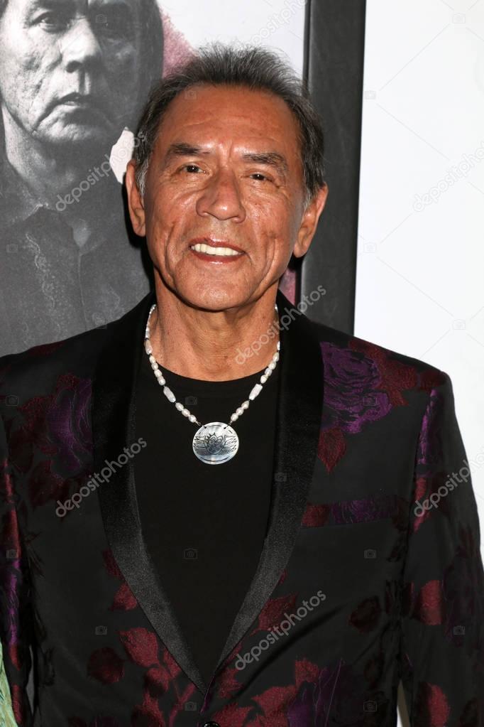 LOS ANGELES - DEC 14: Wes Studi at the "Hostiles" Premiere at Samuel Goldwyn Theater, The Academy of Motion Picture Arts and Sciences on December 14, 2017 in Beverly Hills, CA