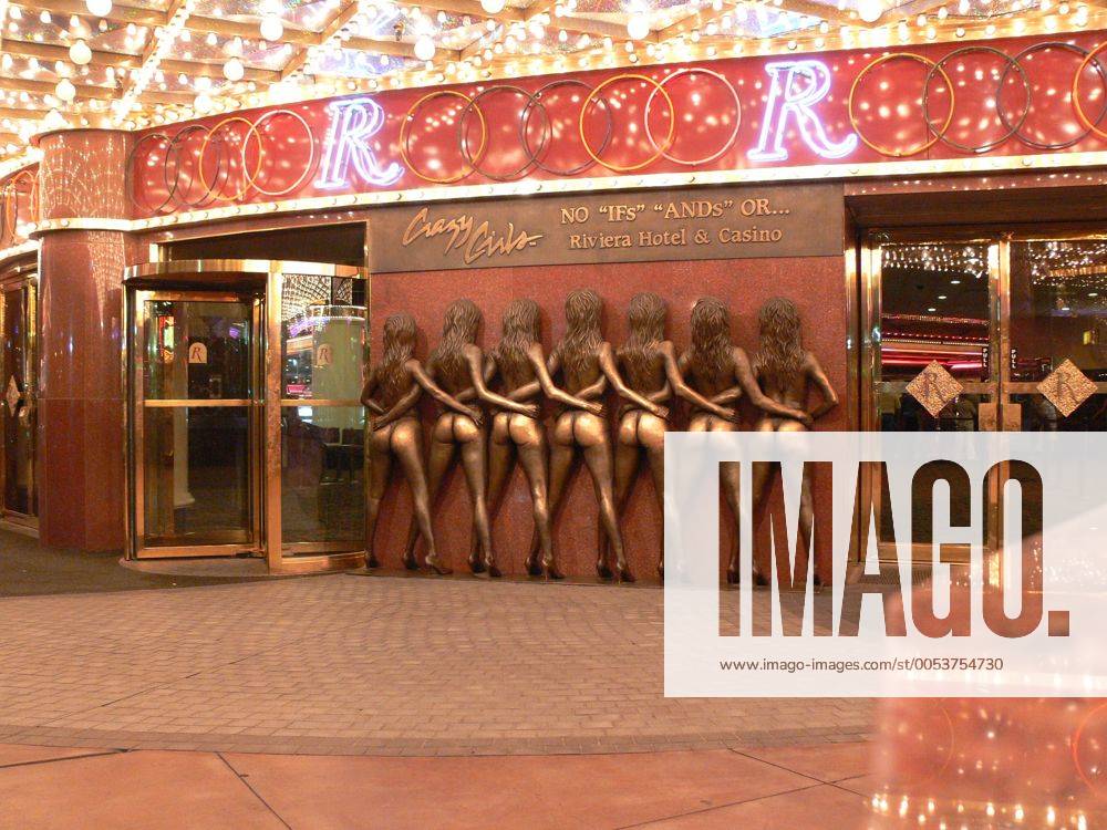 Ein Casino von außen, Eingangsbereich - Riviera-Hotel in Las Vegas, USA