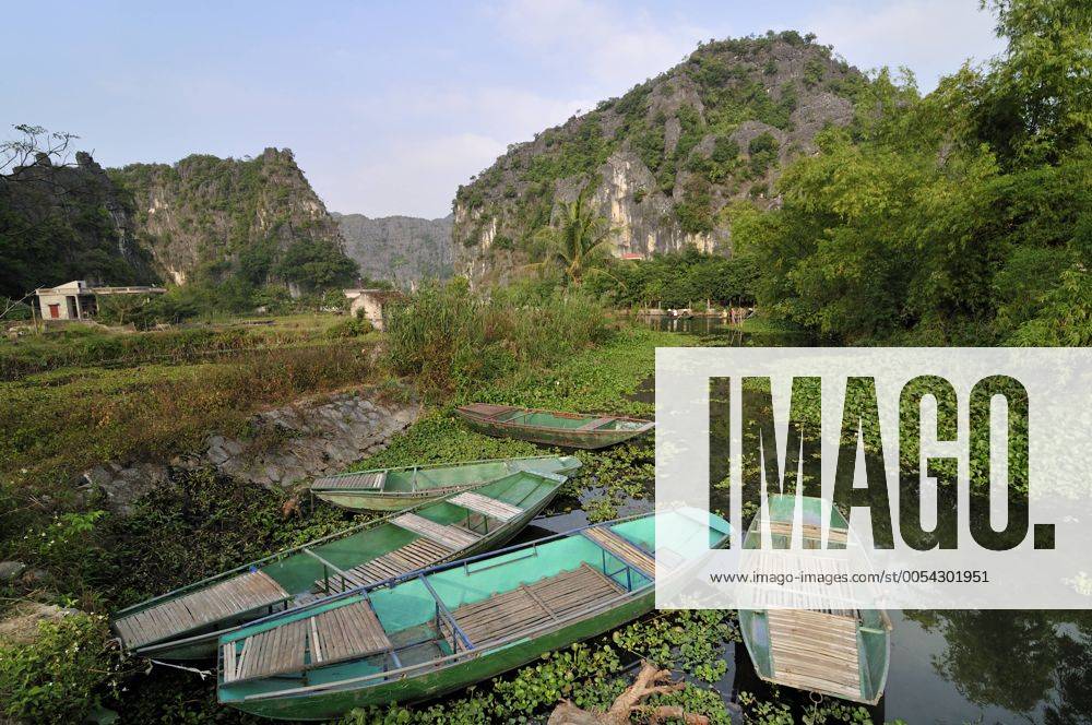 Tam Coc Region, Umgebung von Ninh Binh, trockene Halong Bucht, Vietnam, Südostasien ibxgzs01639870