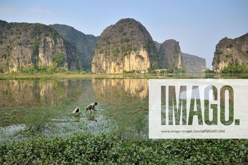 Tam Coc Region, Umgebung von Ninh Binh, trockene Halong Bucht, Vietnam, Südostasien ibxgzs01639878