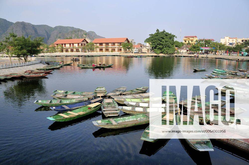Tam Coc Region, Umgebung von Ninh Binh, trockene Halong Bucht, Vietnam, Südostasien ibxgzs01639888