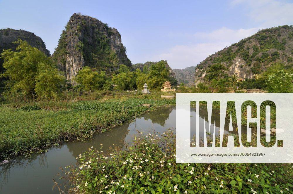 Tam Coc Region, Umgebung von Ninh Binh, trockene Halong Bucht, Vietnam, Südostasien ibxgzs01639890