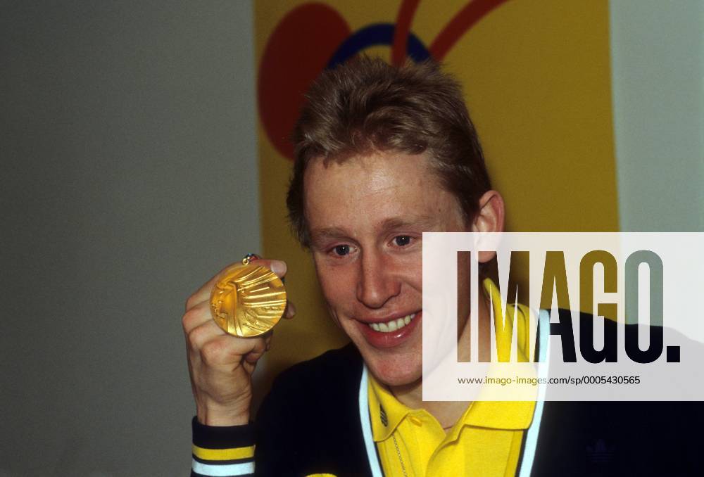 Gunde Svan (Schweden), Olympiasieger über die 50km der Olympischen Spiele 1988 in Calgary Nordischer Skilauf OS Winter Herren Olympische Spiele 1988, Winterspiele, Ski Nordisch, Skisport, Langlauf Einzelbild Calgary