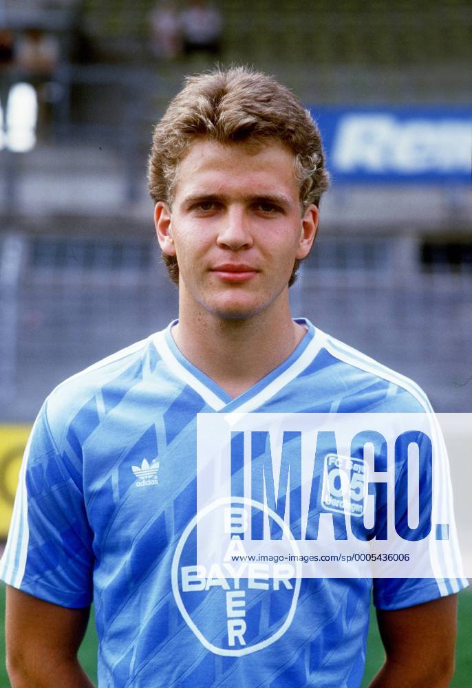 Oliver BIERHOFF, Deutschland, Bayer 05 Uerdingen, Portrait, Fussball 1.Bundesliga Saison 1986 1987