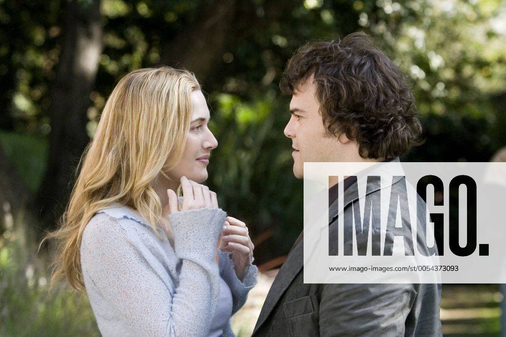 KPA93902.jpg LIEBE BRAUCHT KEINE FERIEN The Holiday USA 2006 Nancy Meyers KATE WINSLET (Iris) and JACK BLACK (Miles) rights=RM UnitedArchives93902
