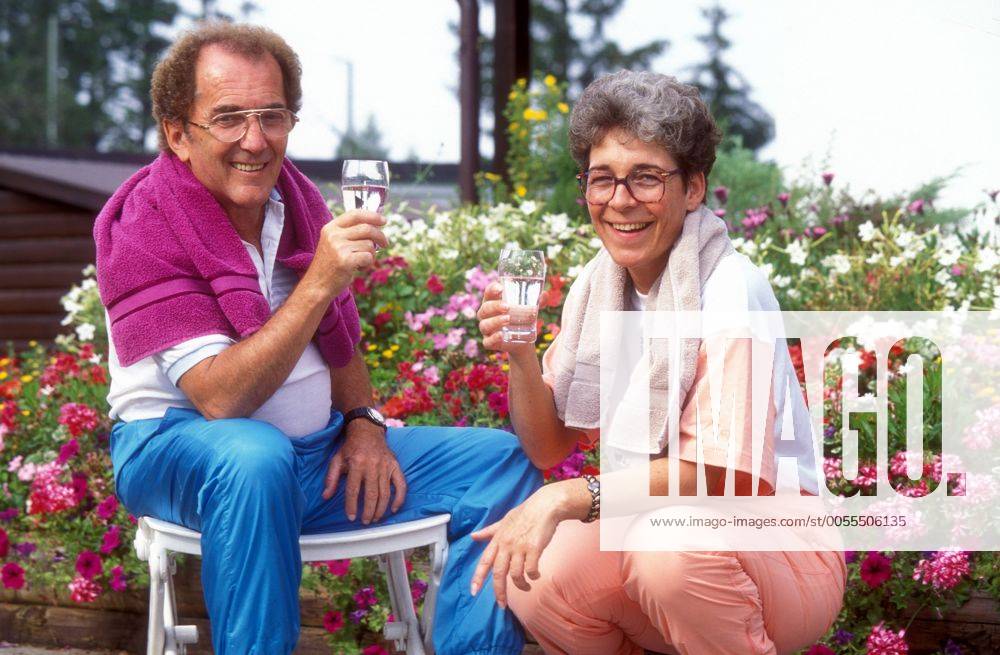 Gerda Steiner mit Ehemann Peter Huwer
