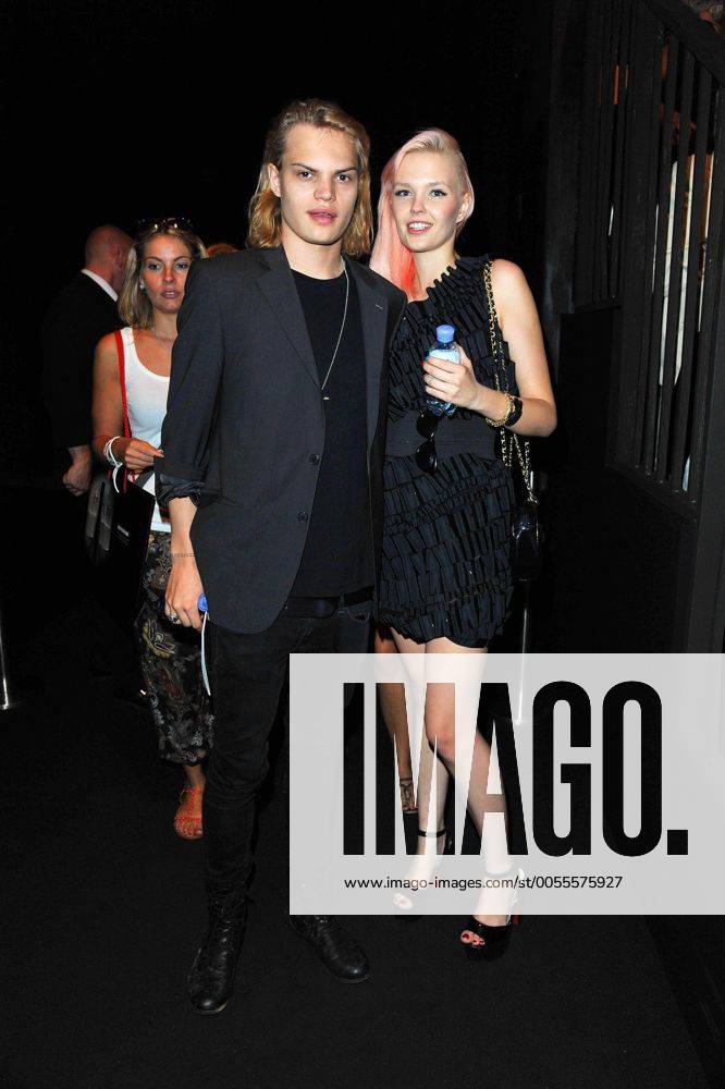 Wilson Gonzlez Ochsenknecht und seine Freundin Bonnie Strange bei der Laurel Fashion Show im Rahmen der Mercedes Benz Fashion Week Berlin Spring Summer 2012 am 7.7.2011 in Berlin MBFW Berlin- Laurel Fashion Show 2011