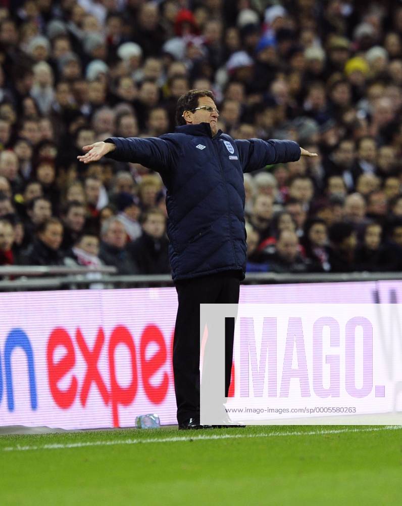 Länderspiel England Nationaltrainer Fabio Capello o0 Nationaltrainer, Trainer