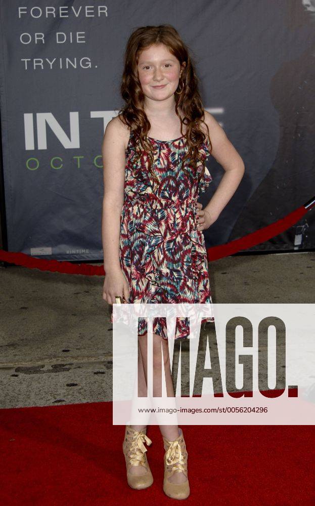 Emma Kenney IN TIME FILM PREMIERE Los Angeles Patrick Rideaux PicturePerfect