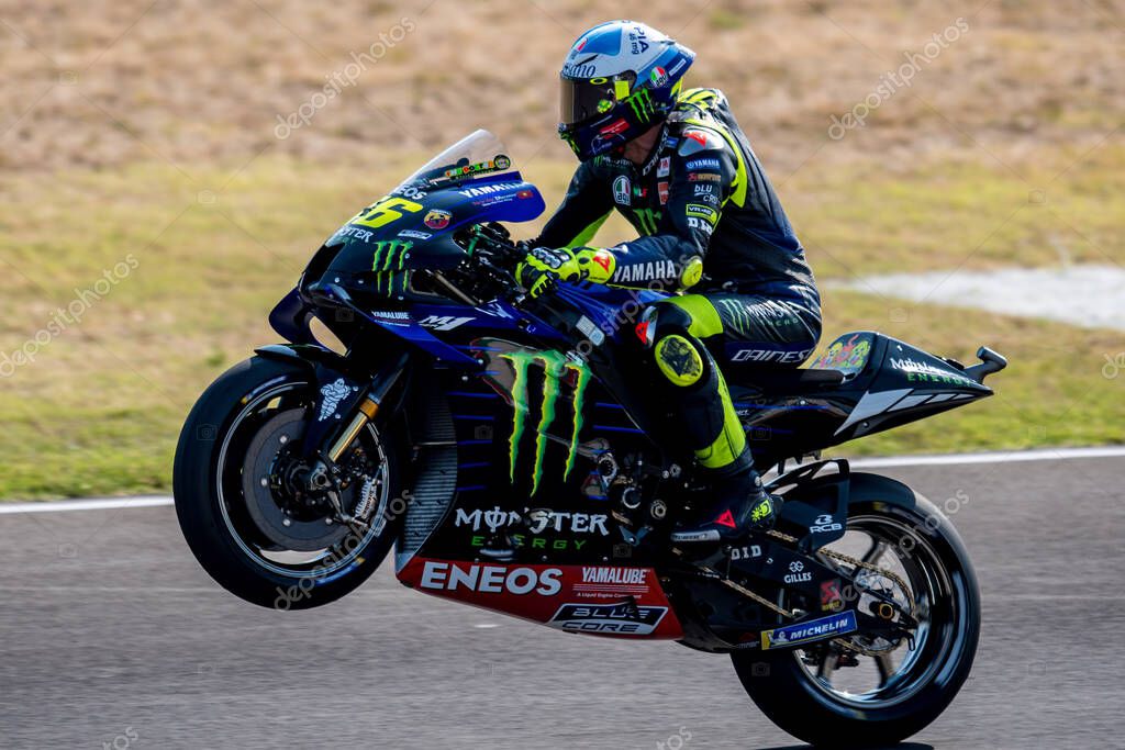 Valentino rossi - monster energy yamaha motogp during Grand Prix of San Marino and Riviera di Rimini - Free practice 3 at the Misano Marco Simoncelli World Circuit in misano adriatico (rn), Italy, September 19 2020 - LM/Alessio Marini