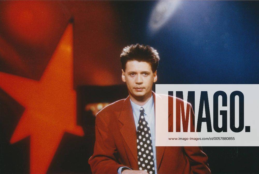 Günther Jauch als Moderator von Stern TV 1990