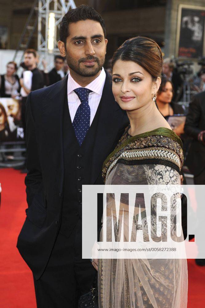 Weltpremiere von Raavan im BFI on the South Bank, London Abhishek Bachchan, Aishwarya Rai Bachchan