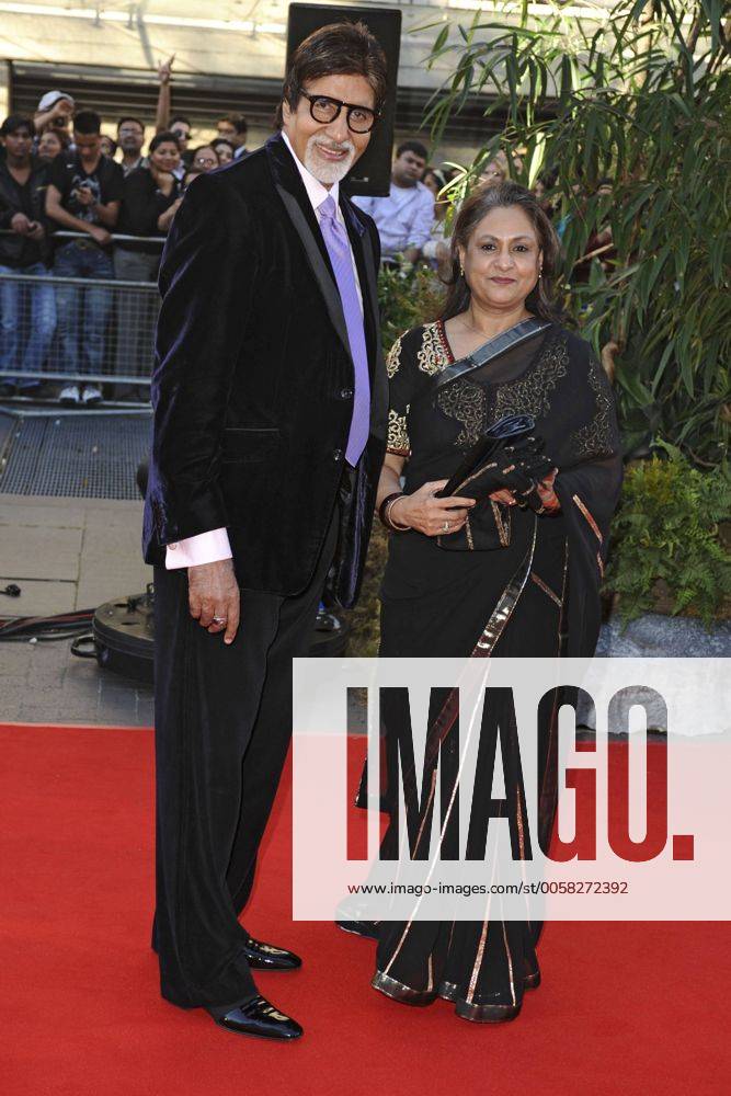 Weltpremiere von Raavan im BFI on the South Bank, London Amitabh Bachchan, Jaya Bhaduri