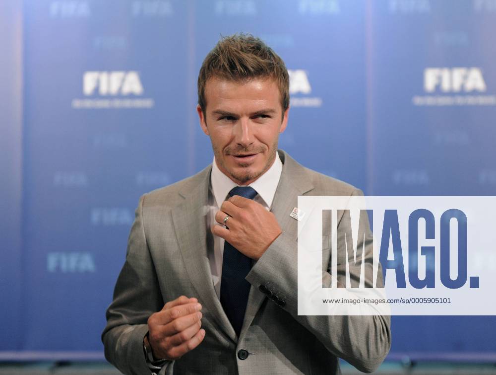 Fussball International, Bewerbung für die FIFA WM 2018 und die FIFA WM 2022 14.05.2010 Delegation England uebergibt ihre WM Bewerbung: David Beckham (Vizepraesident England 2018) Weltmeisterschaftsbewerbung o0 privat