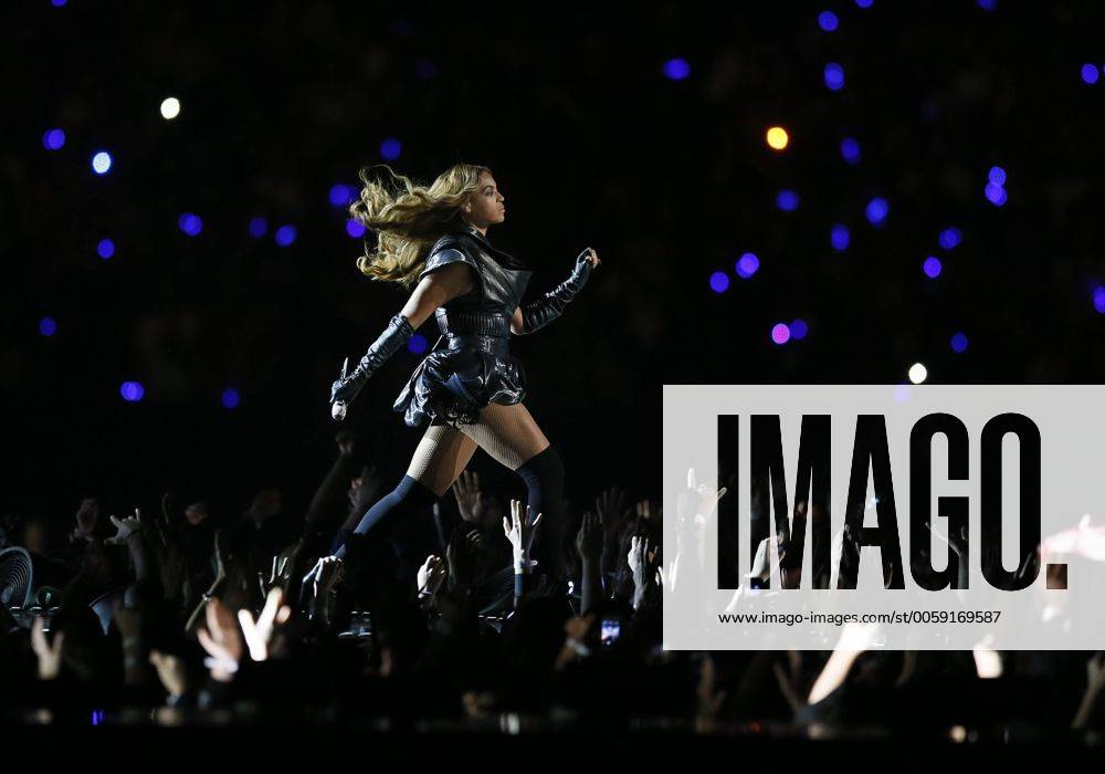 Beyonce Knowles performs during the Halftime Show during Super Bowl XLVII at the Mercedes-Benz Superdome in New Orleans. 150831