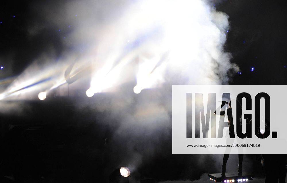 Beyonce performs during Super Bowl XLVII halftime at the Mercedes-Benz Superdome in New Orleans on February 3, 2013 in New Orleans. SBP20130203705