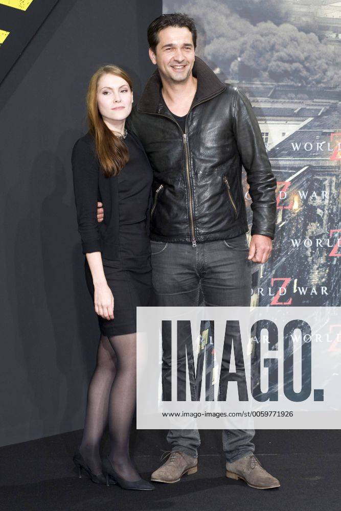 Denise Zich und Andreas Elsholz bei der Deutschlandpremiere von World War Z im CineStar Sony Center. Berlin, 04.06.2013 Foto:xFredericx xFuturexImage