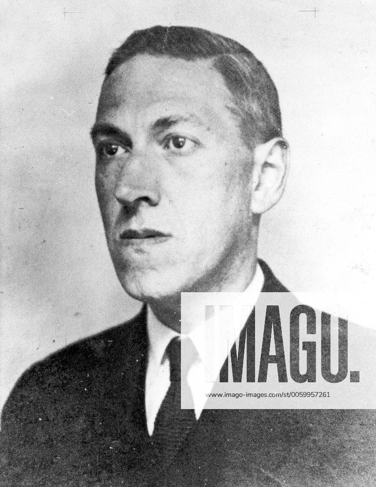 Howard Phillips Lovecraft Horror writer UnitedArchives00170213
