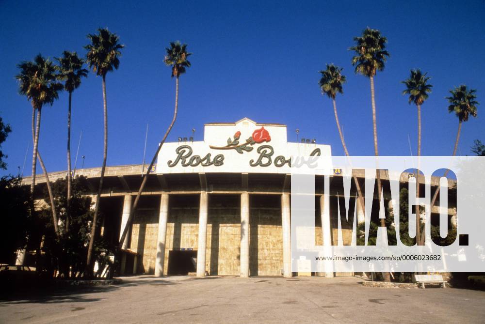Rose Bowl Stadium in Los Angeles, Austragungsort der WM 1994 Fußball WM Herren Vorschau WM 1994 Totale Aufnahmedatum geschätzt Los Angeles, LA, L.A.