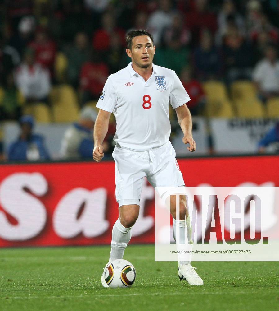 England s Frank Lampard in action, England (white) - USA (blue) .