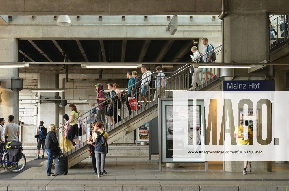 Hauptbahnhof, Mainz, Rheinland-Pfalz, Deutschland Hauptbahnhof Mainz Deutschland