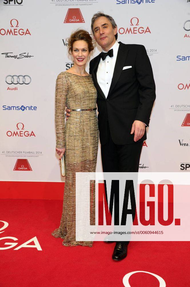 Lisa Martinek mit Freund Giulio Ricciarelli 41. Deutsche Filmball Hotel Bayerischer Hof München 18.01.2014